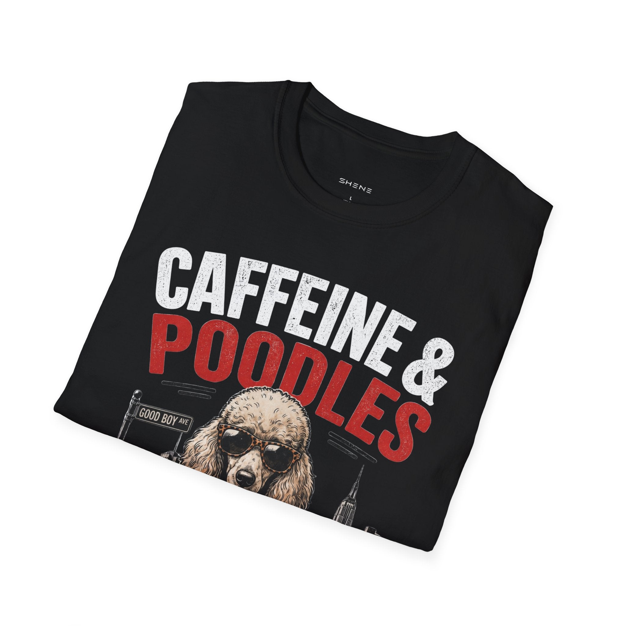 Unisex Softstyle Poodle T-Shirt