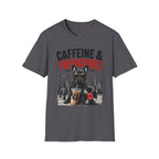 Unisex Softstyle French Bulldog Caffeine Fuel T-Shirt