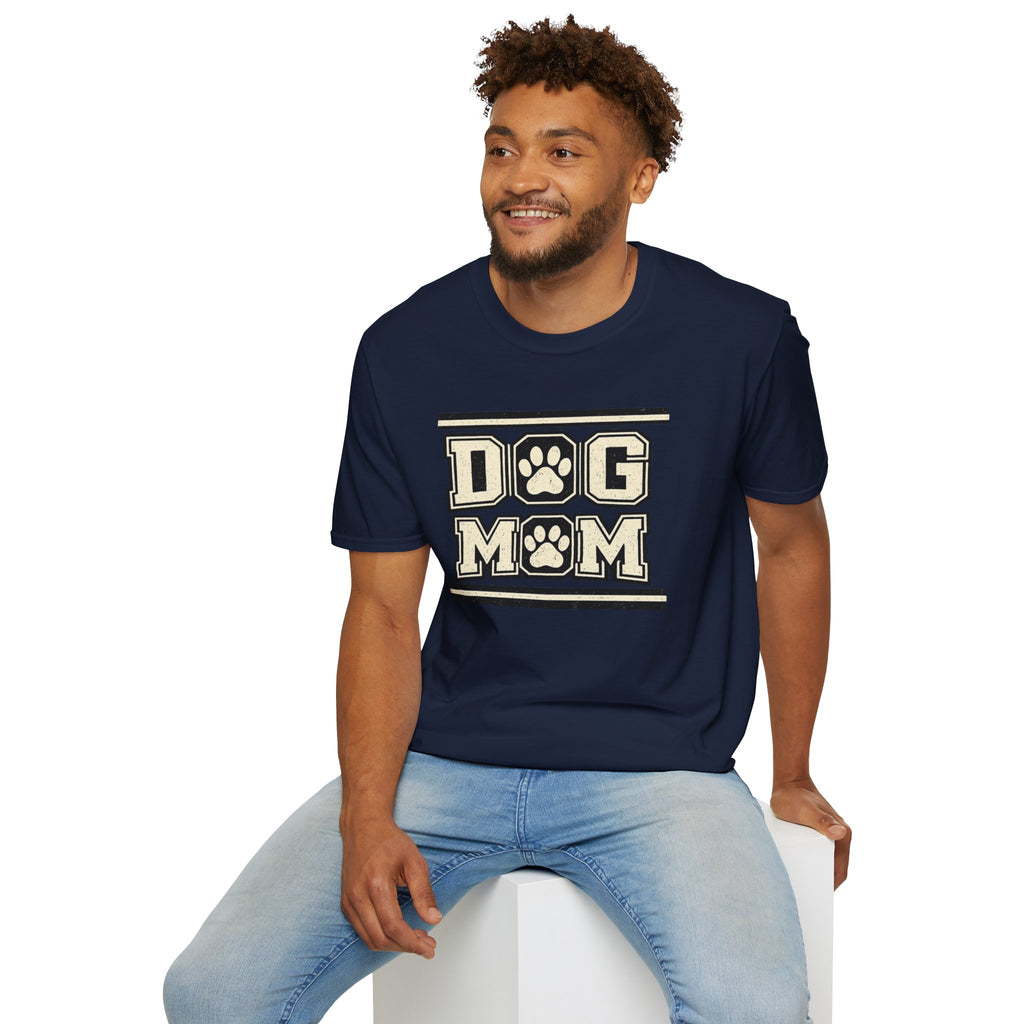 Copy of Copy of Unisex Softstyle Dog Mom T-Shirt