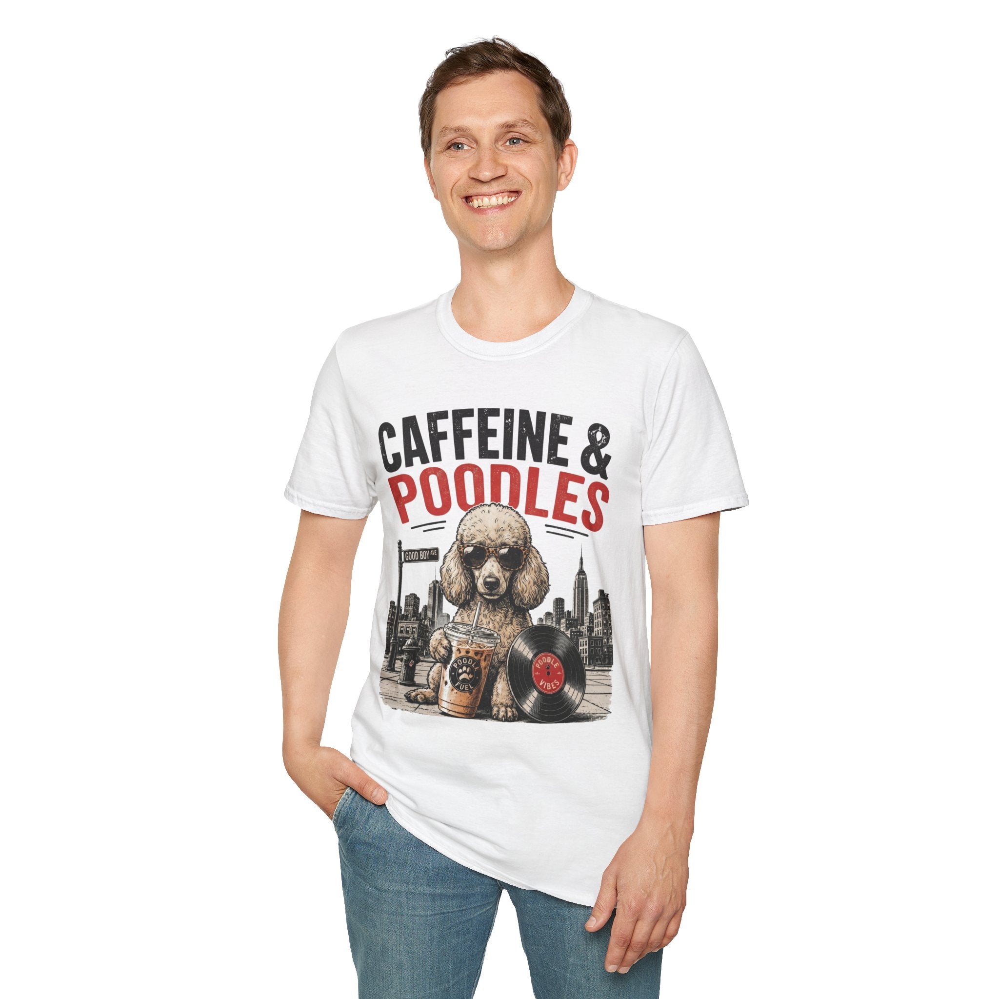 Unisex Softstyle Poodle T-Shirt