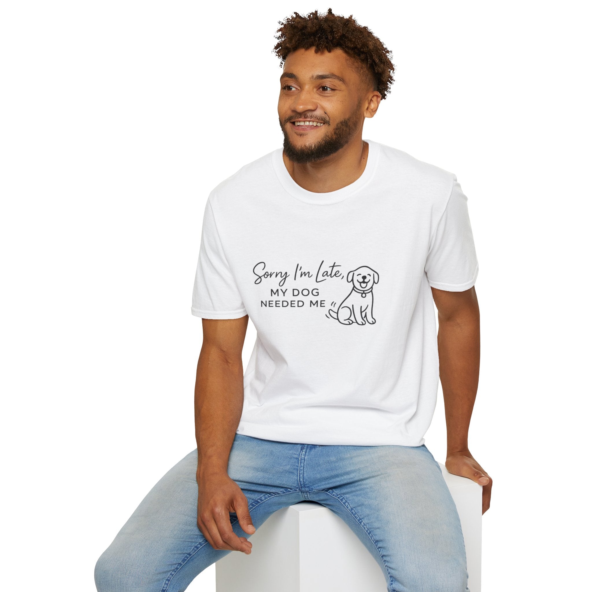 Copy of Copy of Unisex Softstyle Sorry i'm Late T-Shirt