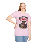 Unisex Softstyle Rottweiler Caffeine Fuel  T-Shirt