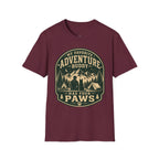 Copy of Unisex Softstyle My Favorite Adventure Has Paws T-Shirt