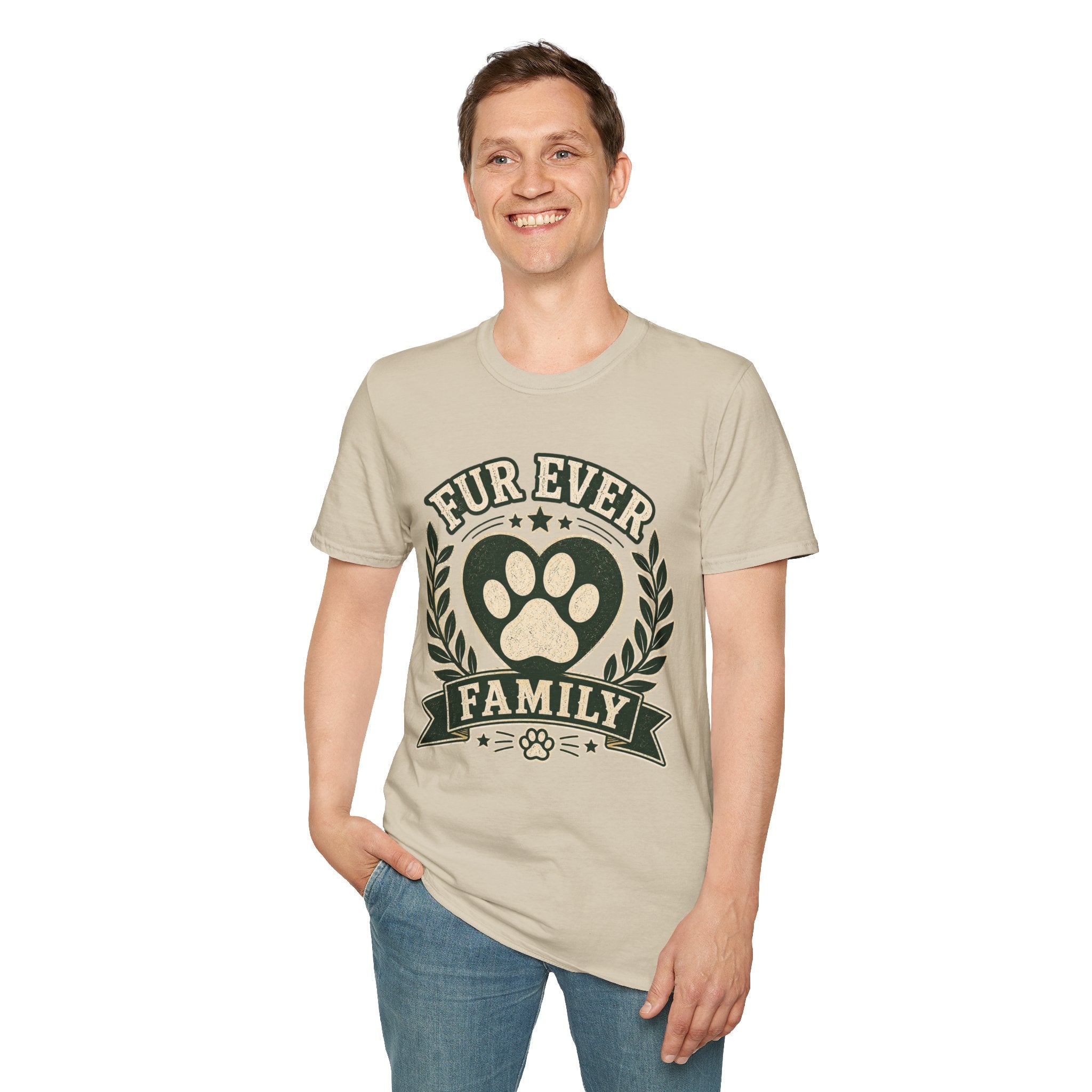 Copy of Unisex Softstyle fur Family T-Shirt