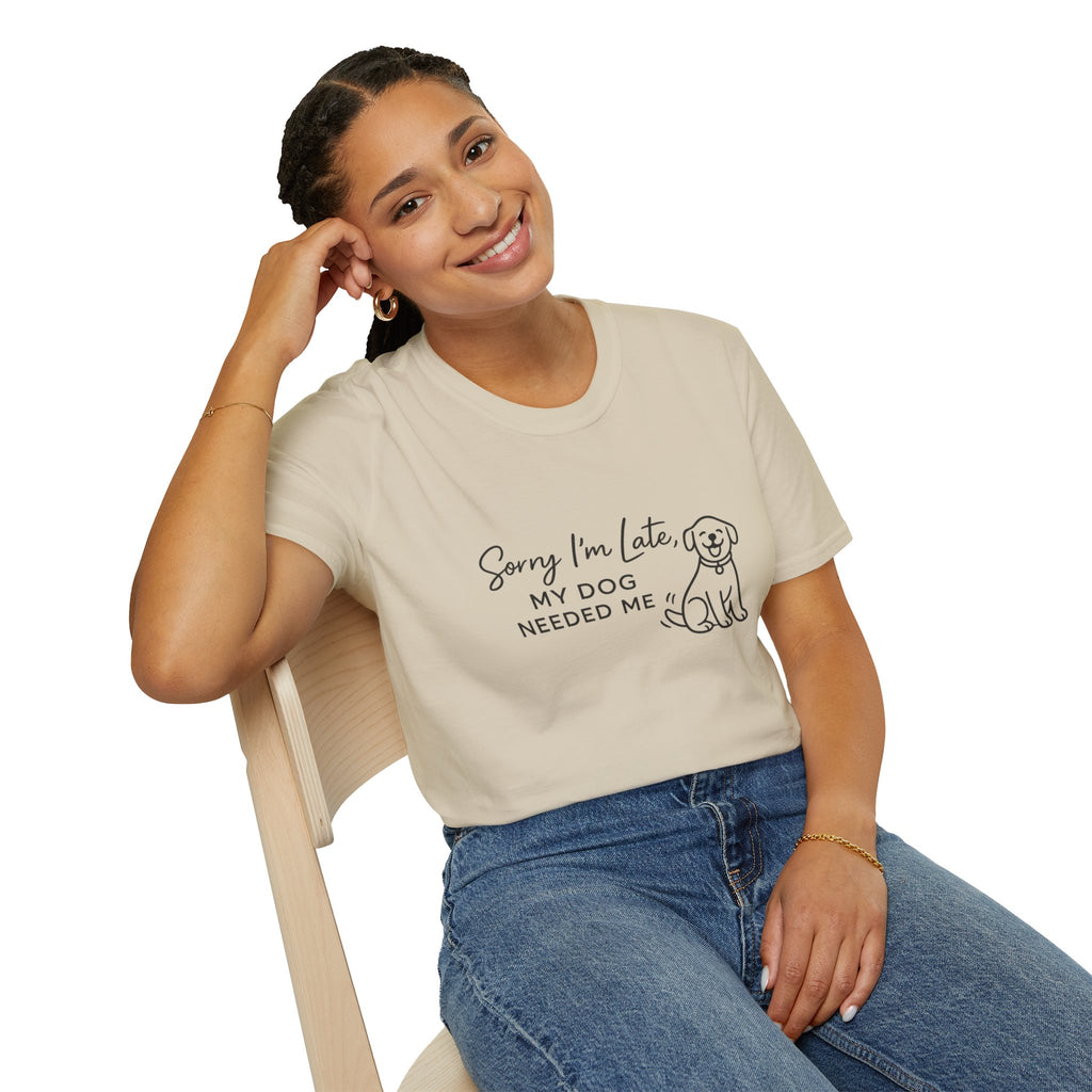Copy of Copy of Unisex Softstyle Sorry i'm Late T-Shirt