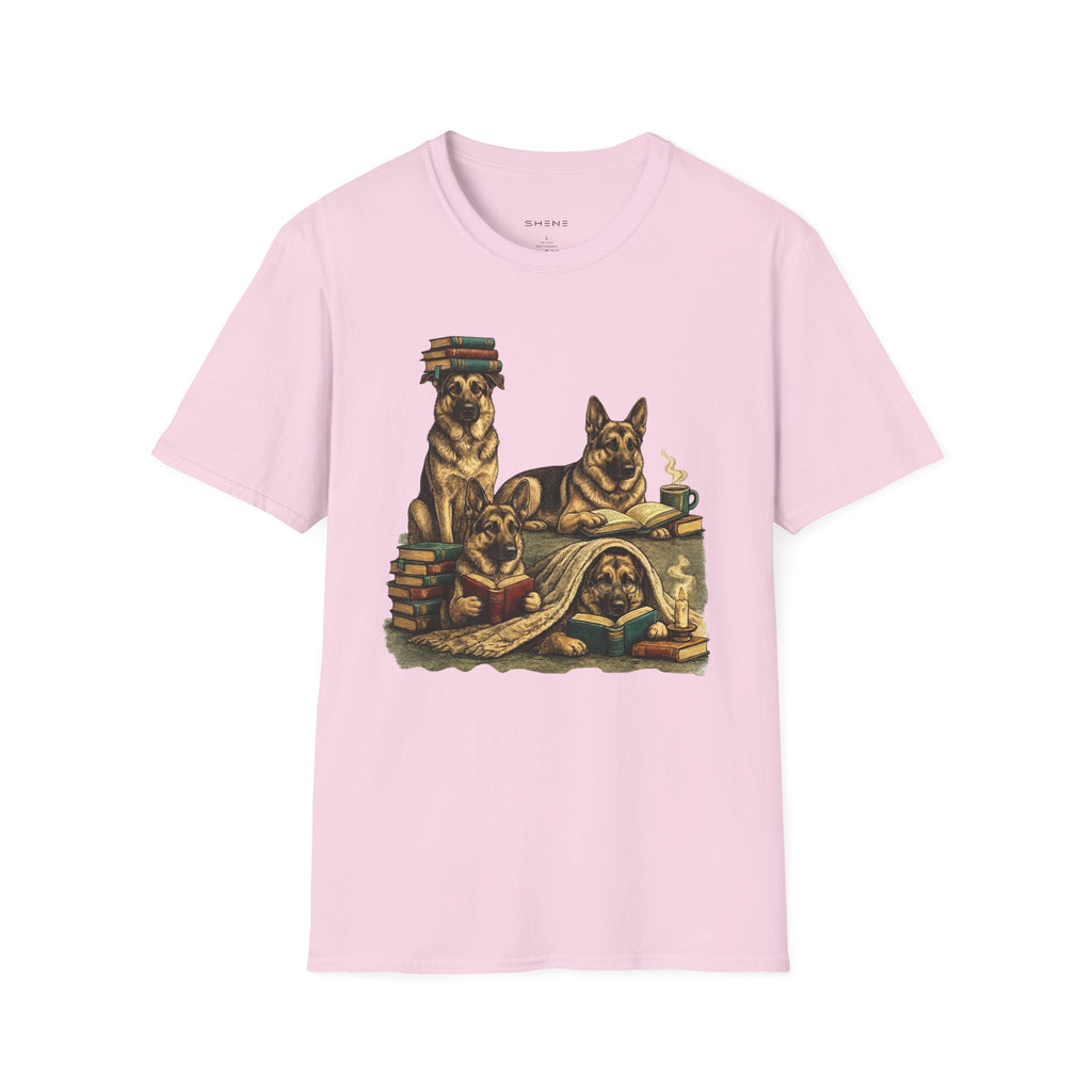 Copy of Unisex Softstyle German Shepherd Library T-Shirt