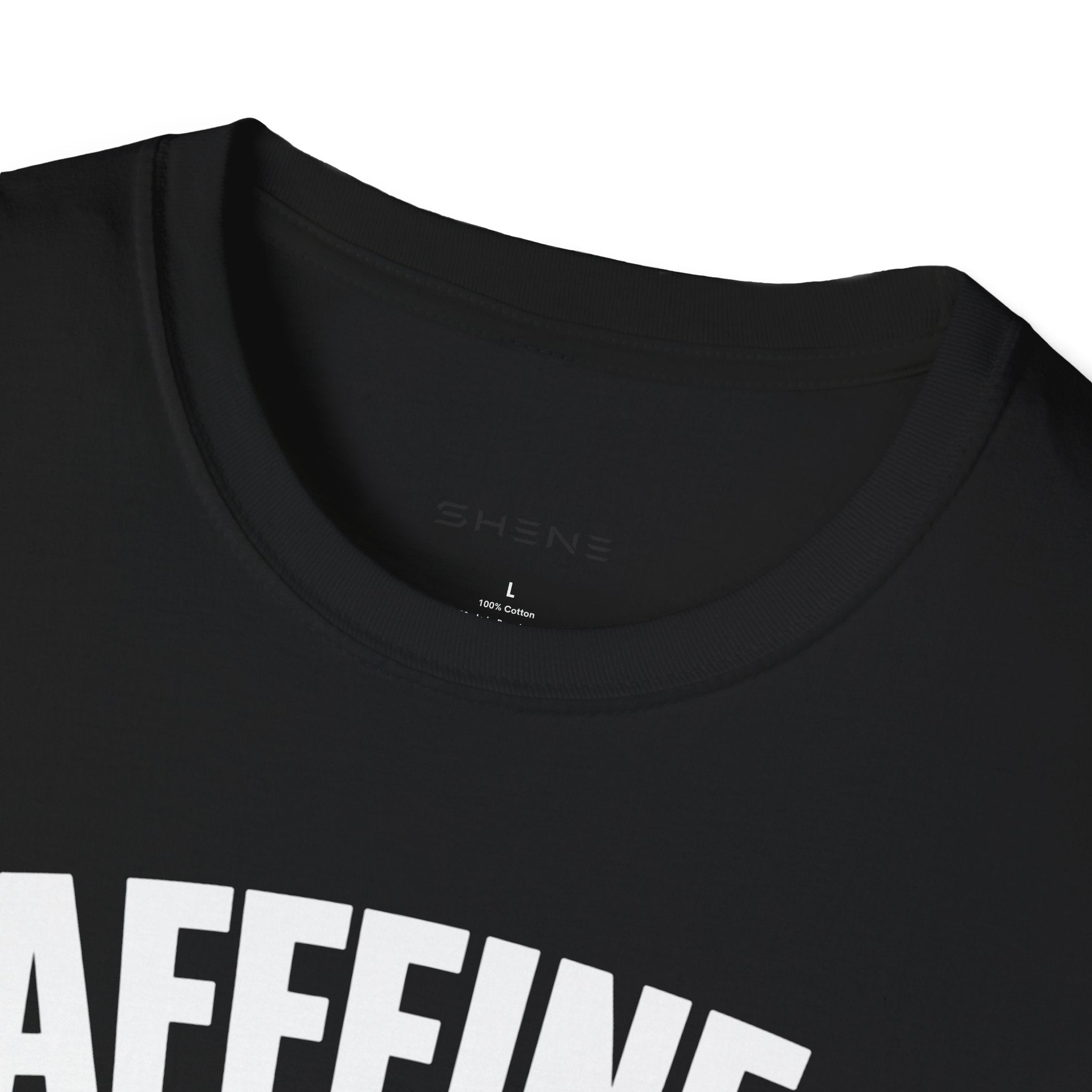 Unisex Softstyle French Bulldog Caffeine Fuel T-Shirt