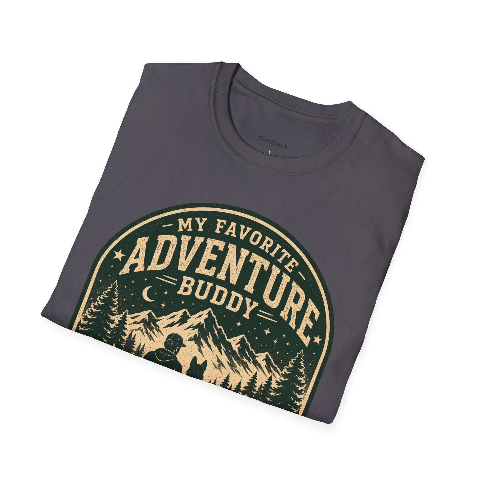 Copy of Unisex Softstyle My Favorite Adventure Has Paws T-Shirt