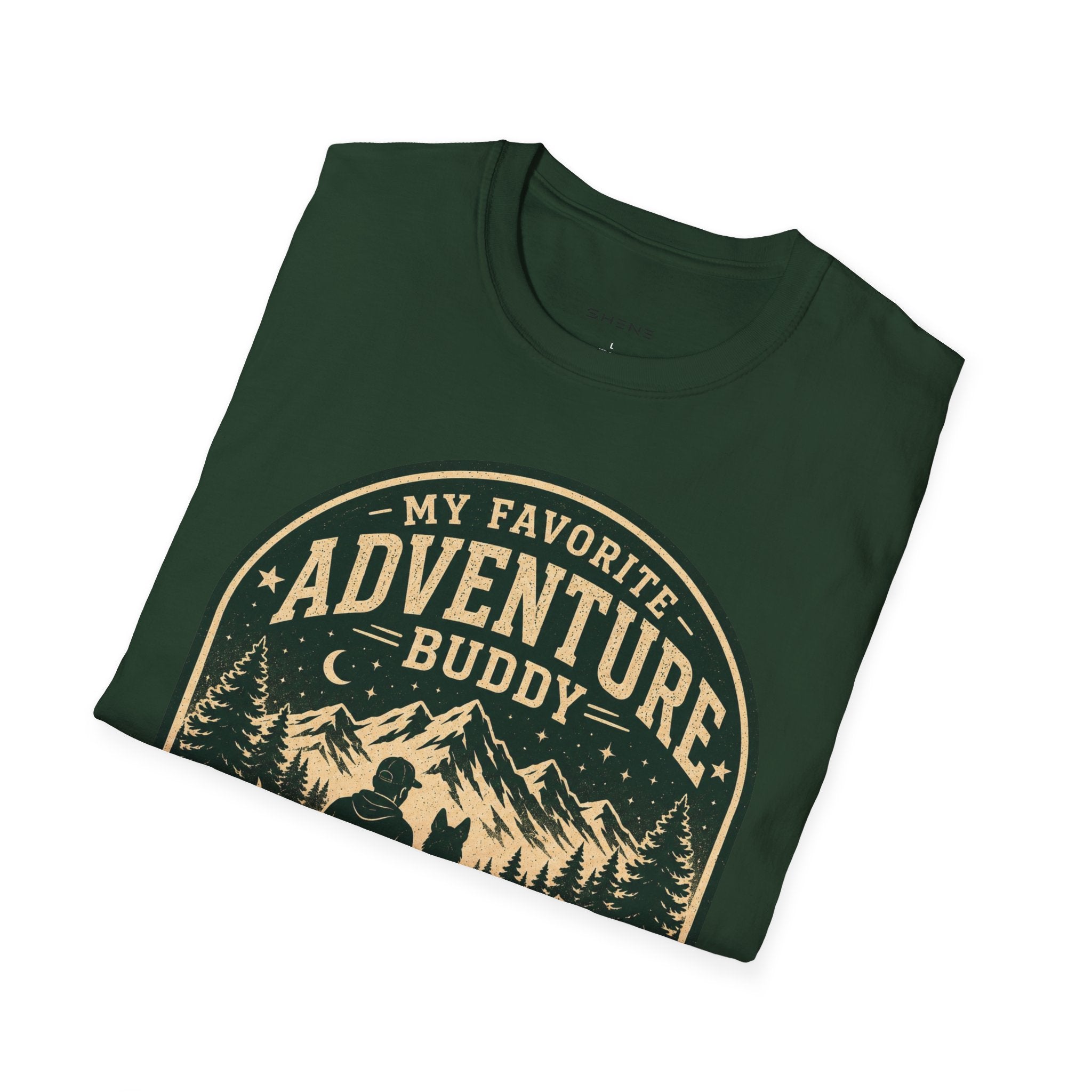 Copy of Unisex Softstyle My Favorite Adventure Has Paws T-Shirt