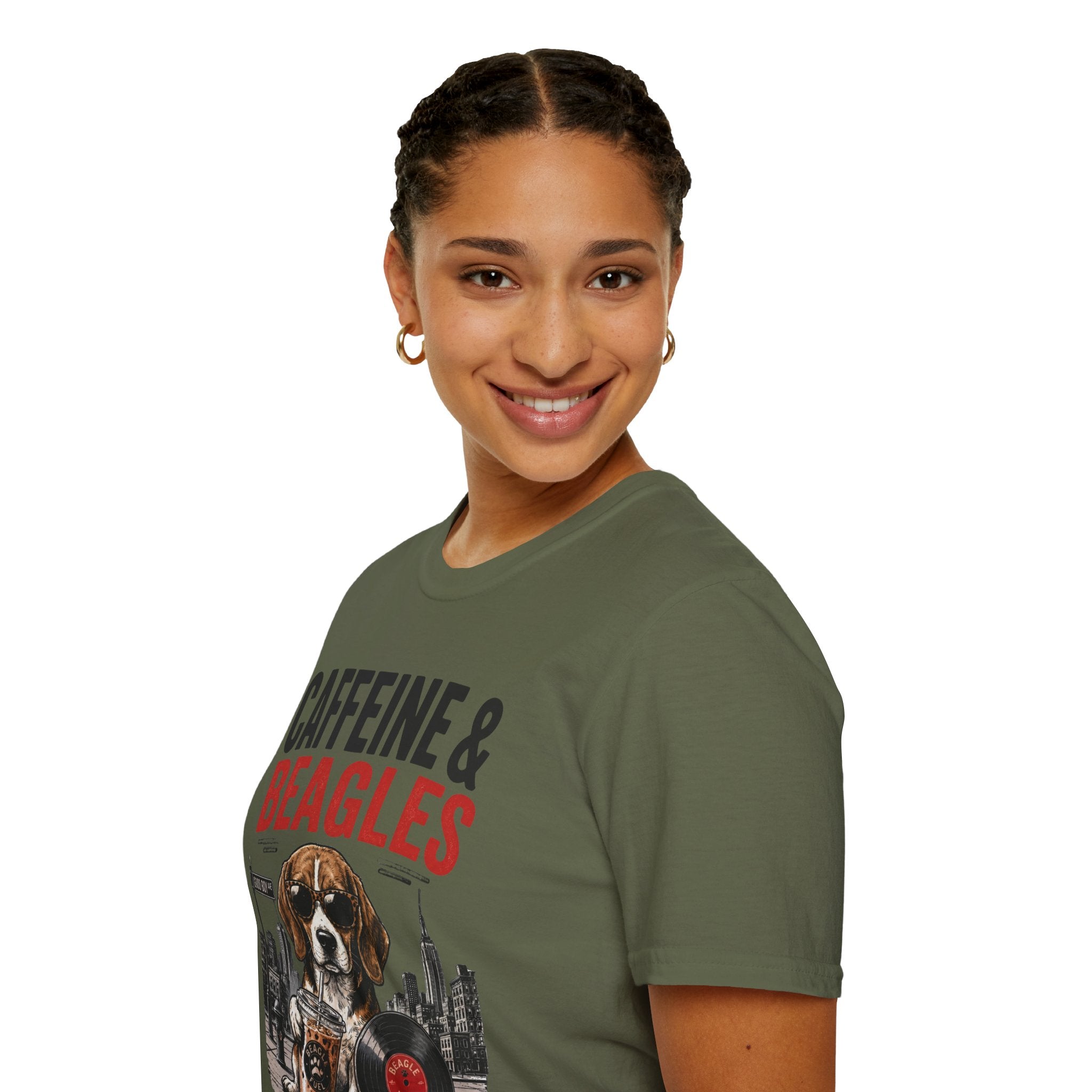 Unisex Softstyle Beegal Caffeine Fuel T-Shirt