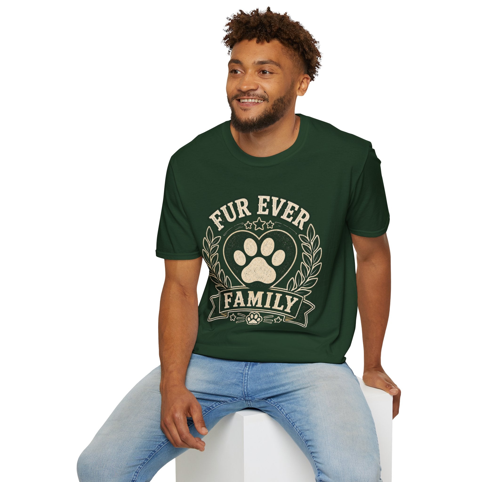Copy of Unisex Softstyle fur Family T-Shirt