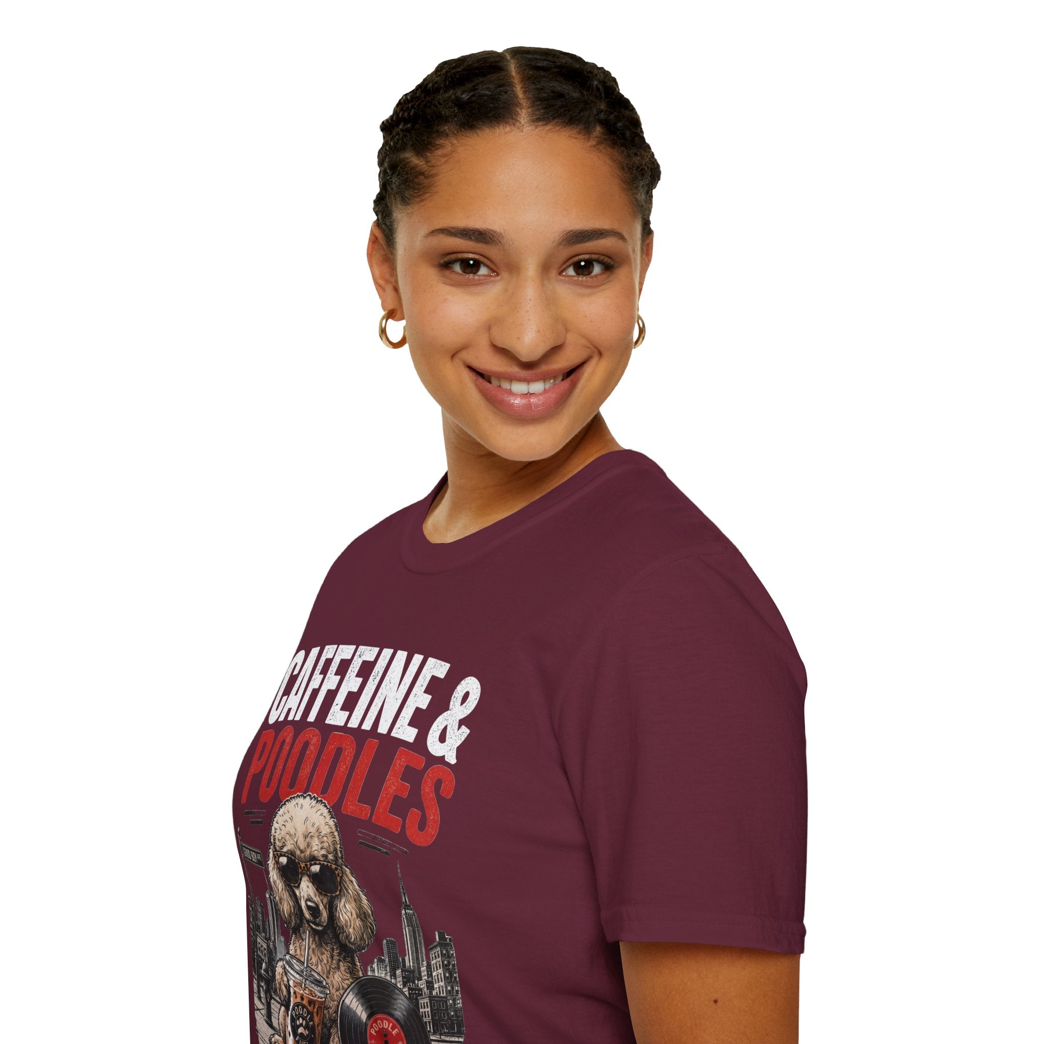 Unisex Softstyle Poodle T-Shirt