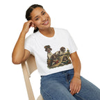 Copy of Copy of Copy of Copy of Unisex Softstyle r Pointer Library Four Dog T-Shirt