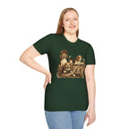 Copy of Copy of Copy of Copy of Unisex Softstyle Beegal Library Four Dog T-Shirt