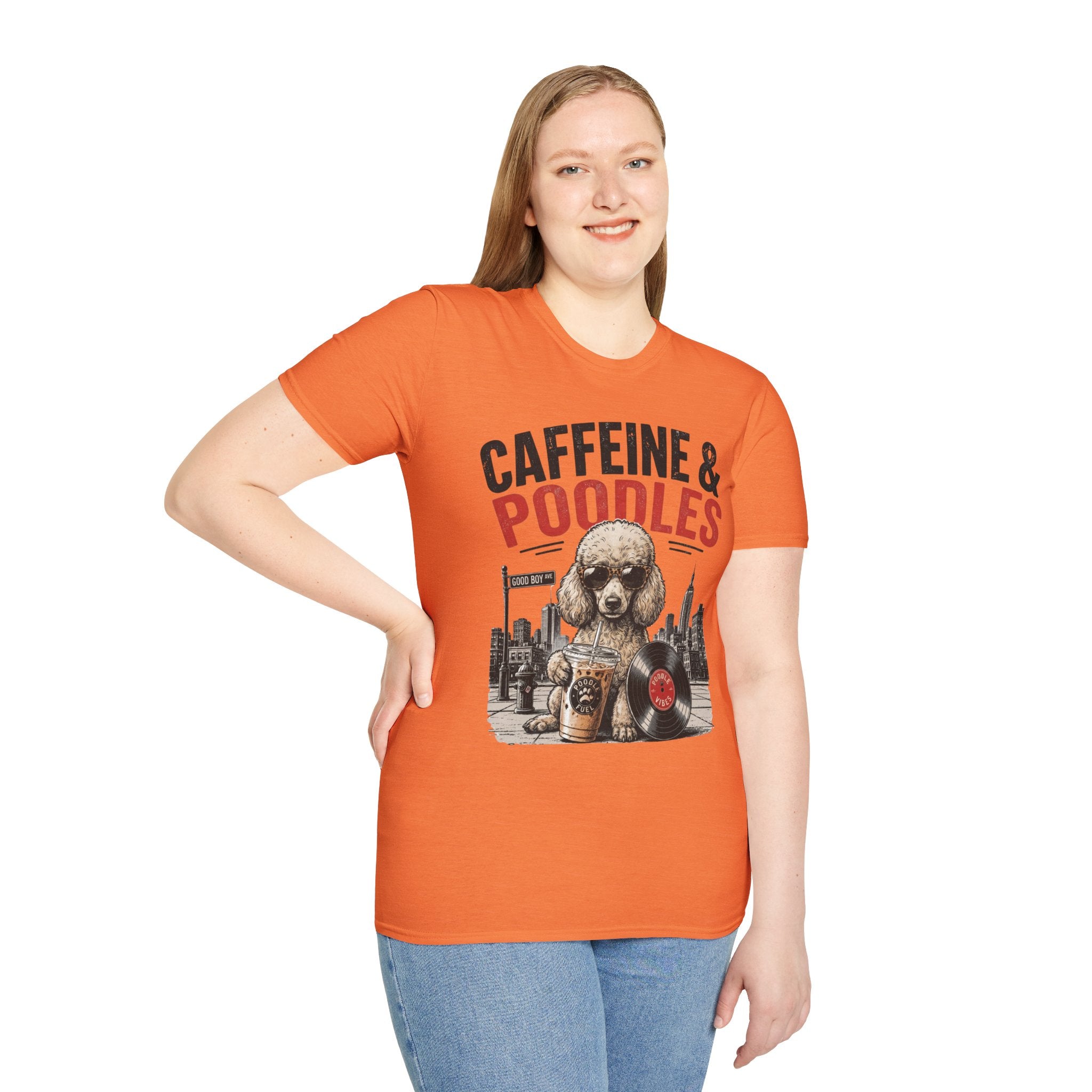 Unisex Softstyle Poodle T-Shirt