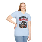 Unisex Softstyle Dachshund Caffeine Fuel T-Shirt