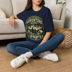 Copy of Unisex Softstyle My Favorite Adventure Has Paws T-Shirt