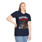 Copy of Unisex Softstyle German Shephed Caffeine Fuel T-Shirt