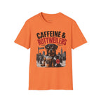 Unisex Softstyle Rottweiler Caffeine Fuel  T-Shirt