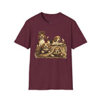 Copy of Copy of Copy of Copy of Unisex Softstyle Beegal Library Four Dog T-Shirt