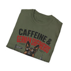 Copy of Unisex Softstyle German Shephed Caffeine Fuel T-Shirt