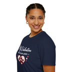Copy of Unisex Softstyle My valentine has four leg T-Shirt
