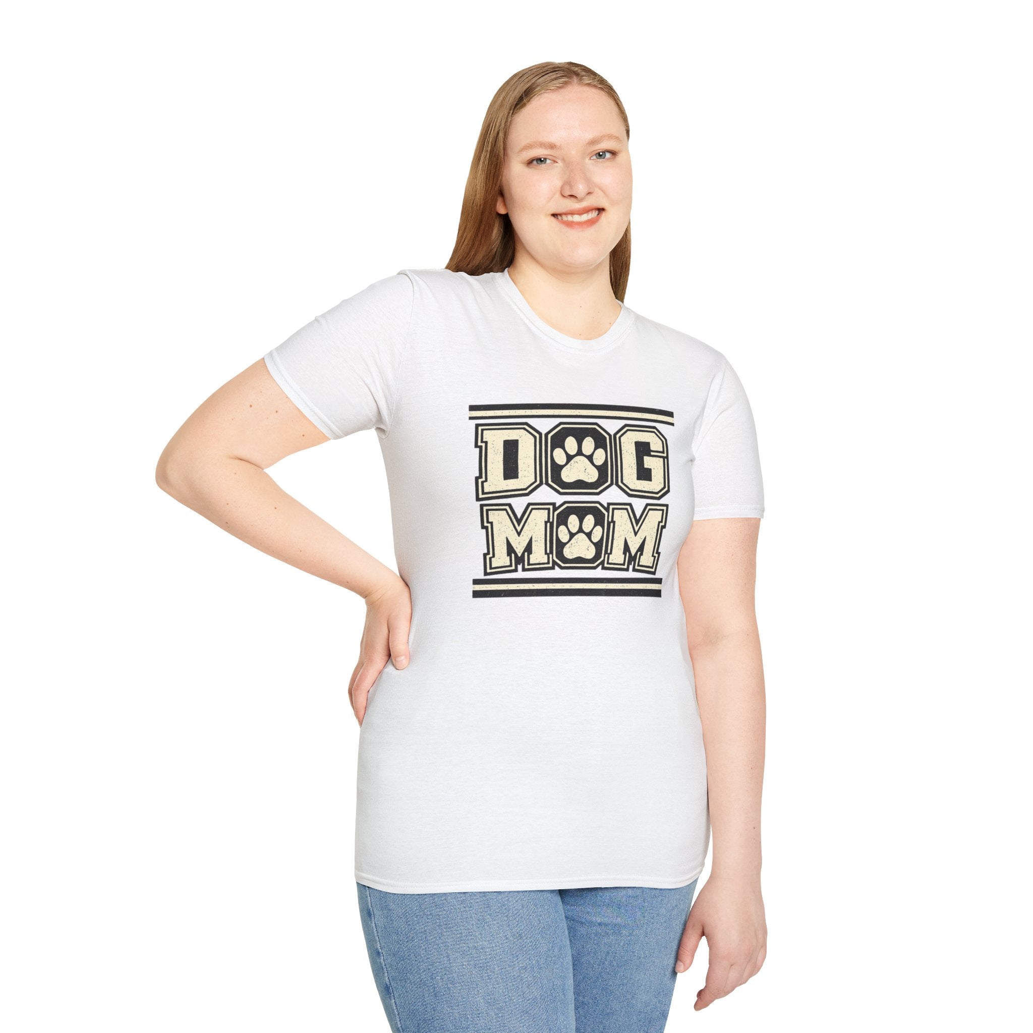 Copy of Copy of Unisex Softstyle Dog Mom T-Shirt