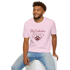Copy of Unisex Softstyle My valentine has four leg T-Shirt