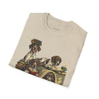 Copy of Copy of Copy of Copy of Unisex Softstyle r Pointer Library Four Dog T-Shirt
