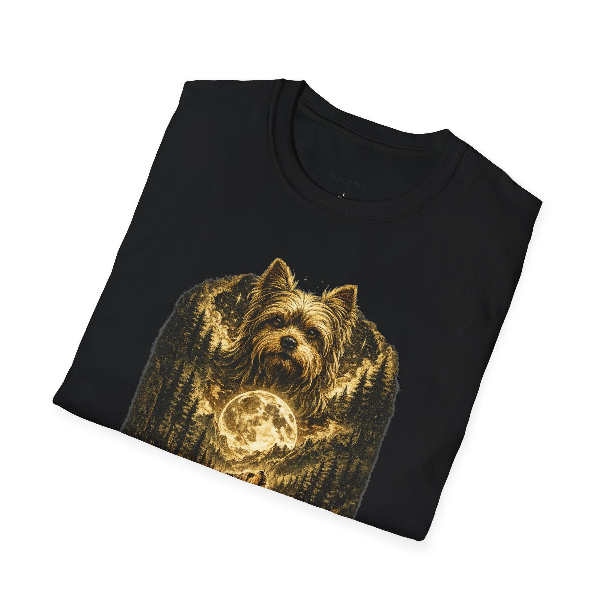 Copy of Unisex Softstyle shit su with moon T-Shirt