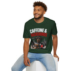 Unisex Softstyle Dachshund Caffeine Fuel T-Shirt