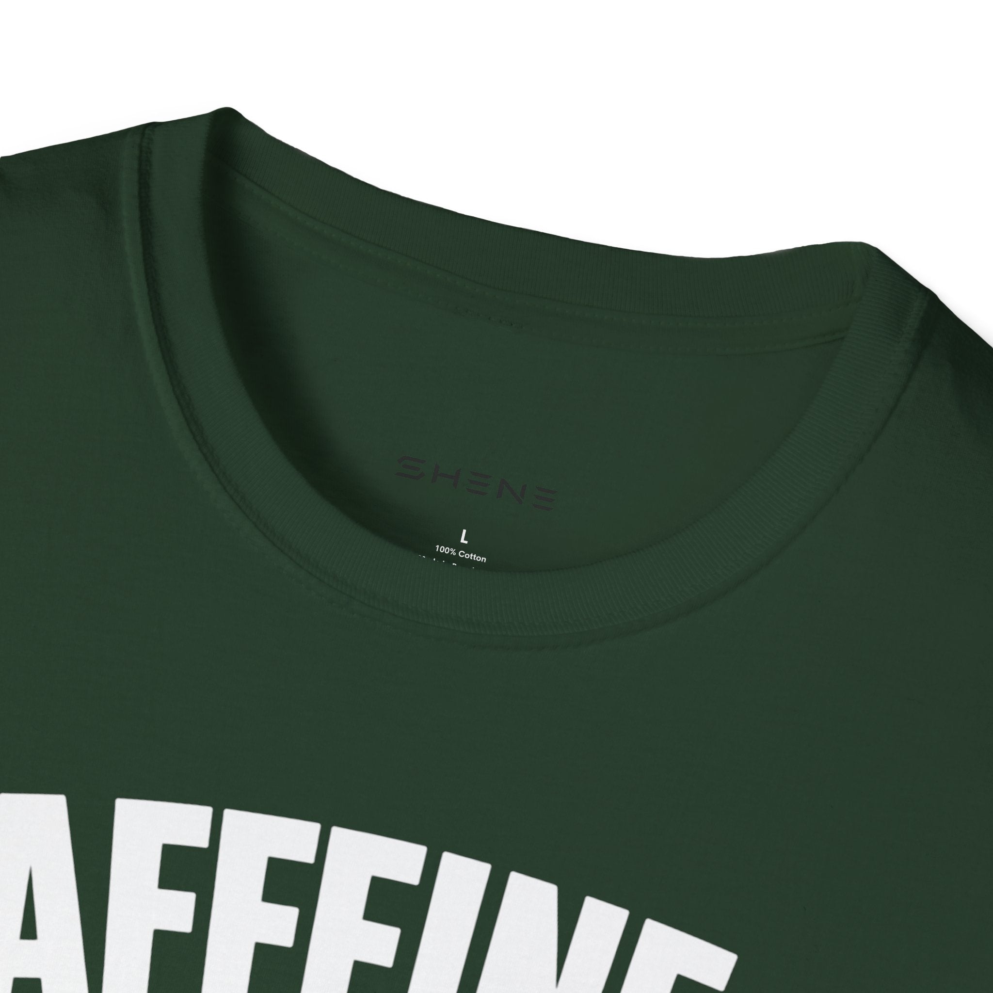 Unisex Softstyle French Bulldog Caffeine Fuel T-Shirt