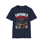 Unisex Softstyle French Bulldog Caffeine Fuel T-Shirt
