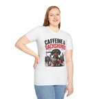 Unisex Softstyle Dachshund Caffeine Fuel T-Shirt