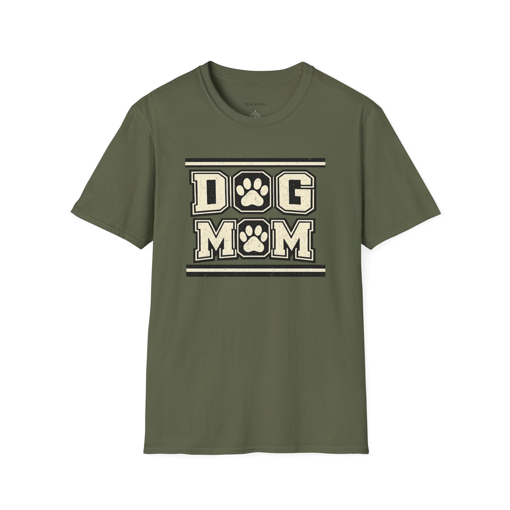 Copy of Copy of Unisex Softstyle Dog Mom T-Shirt
