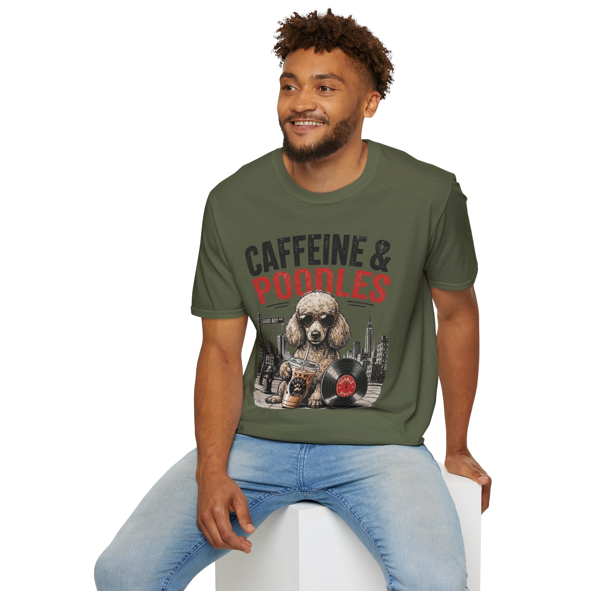 Unisex Softstyle Poodle T-Shirt