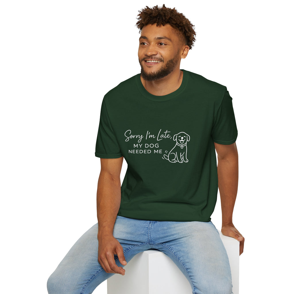 Copy of Copy of Unisex Softstyle Sorry i'm Late T-Shirt