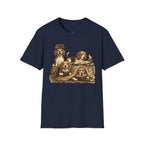 Copy of Copy of Copy of Copy of Unisex Softstyle Beegal Library Four Dog T-Shirt