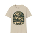 Copy of Unisex Softstyle My Favorite Adventure Has Paws T-Shirt