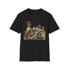 Copy of Copy of Copy of Copy of Unisex Softstyle r Pointer Library Four Dog T-Shirt