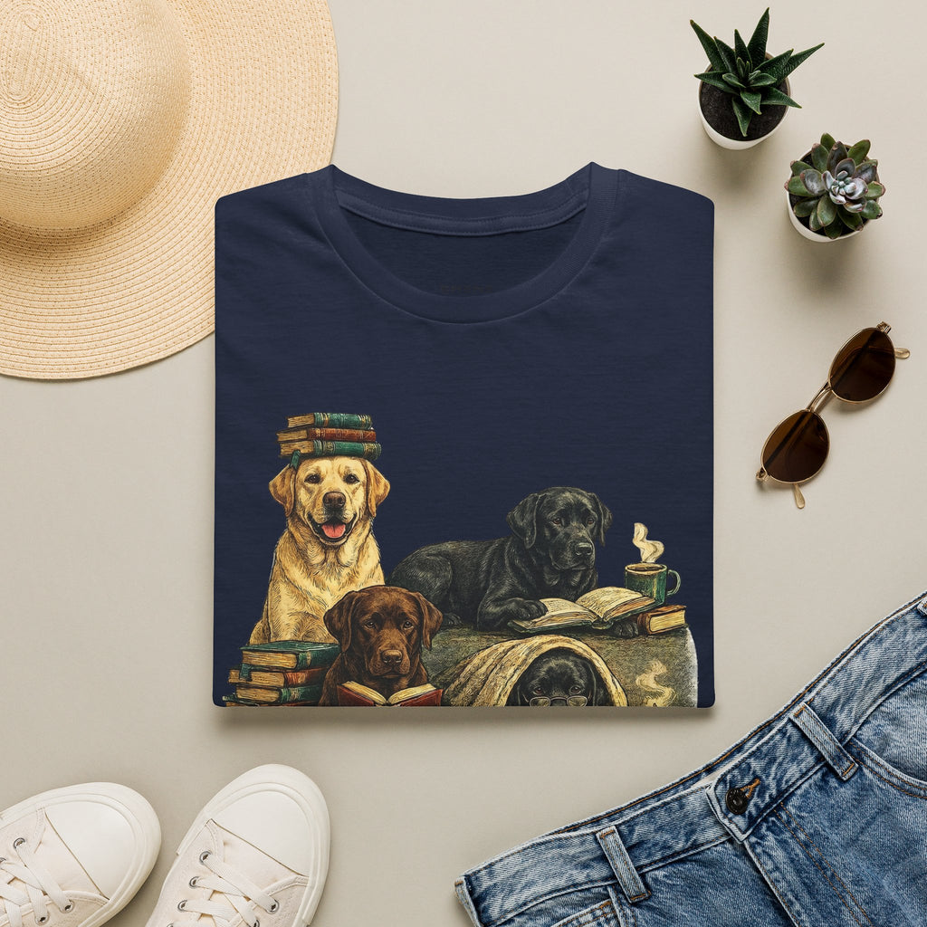 Copy of Unisex Softstyle Labador Library Four Dog T-Shirt