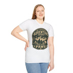 Copy of Unisex Softstyle My Favorite Adventure Has Paws T-Shirt