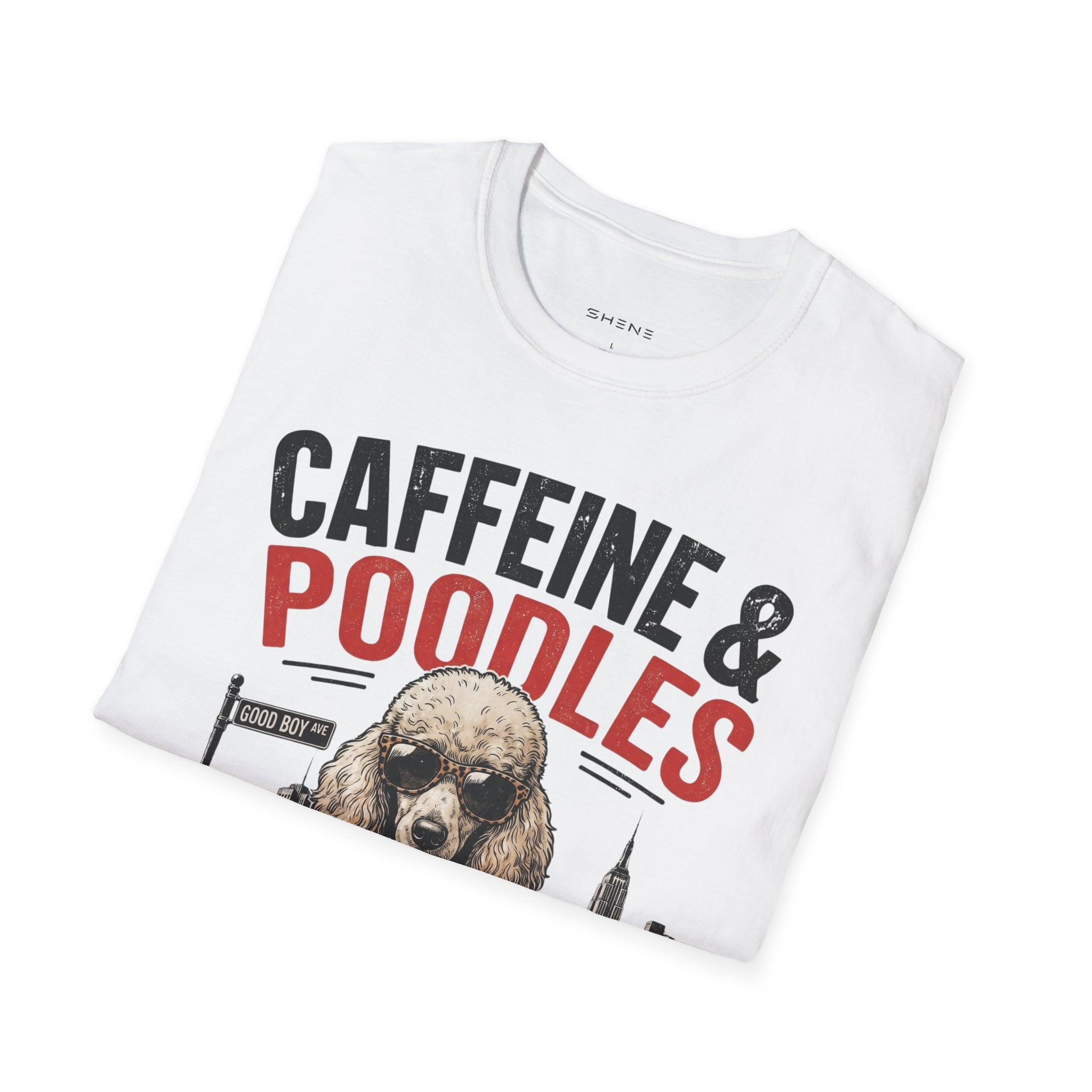 Unisex Softstyle Poodle T-Shirt
