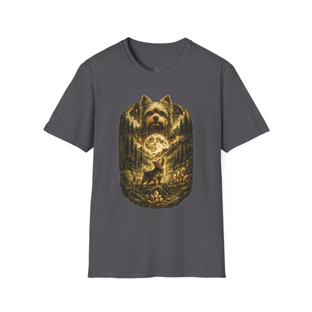 Copy of Unisex Softstyle shit su with moon T-Shirt