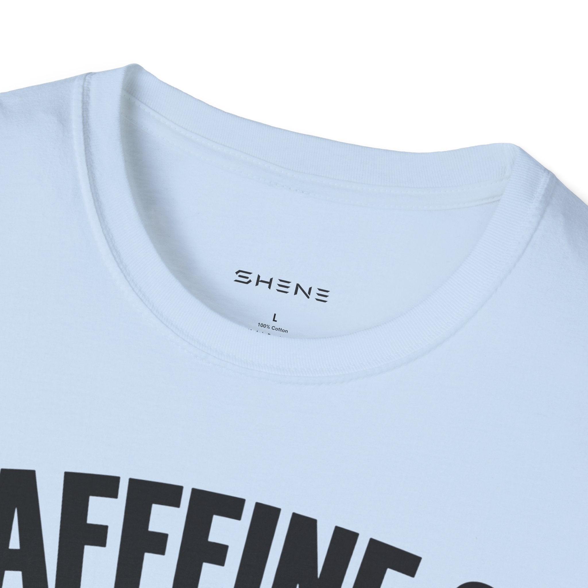 Unisex Softstyle French Bulldog Caffeine Fuel T-Shirt