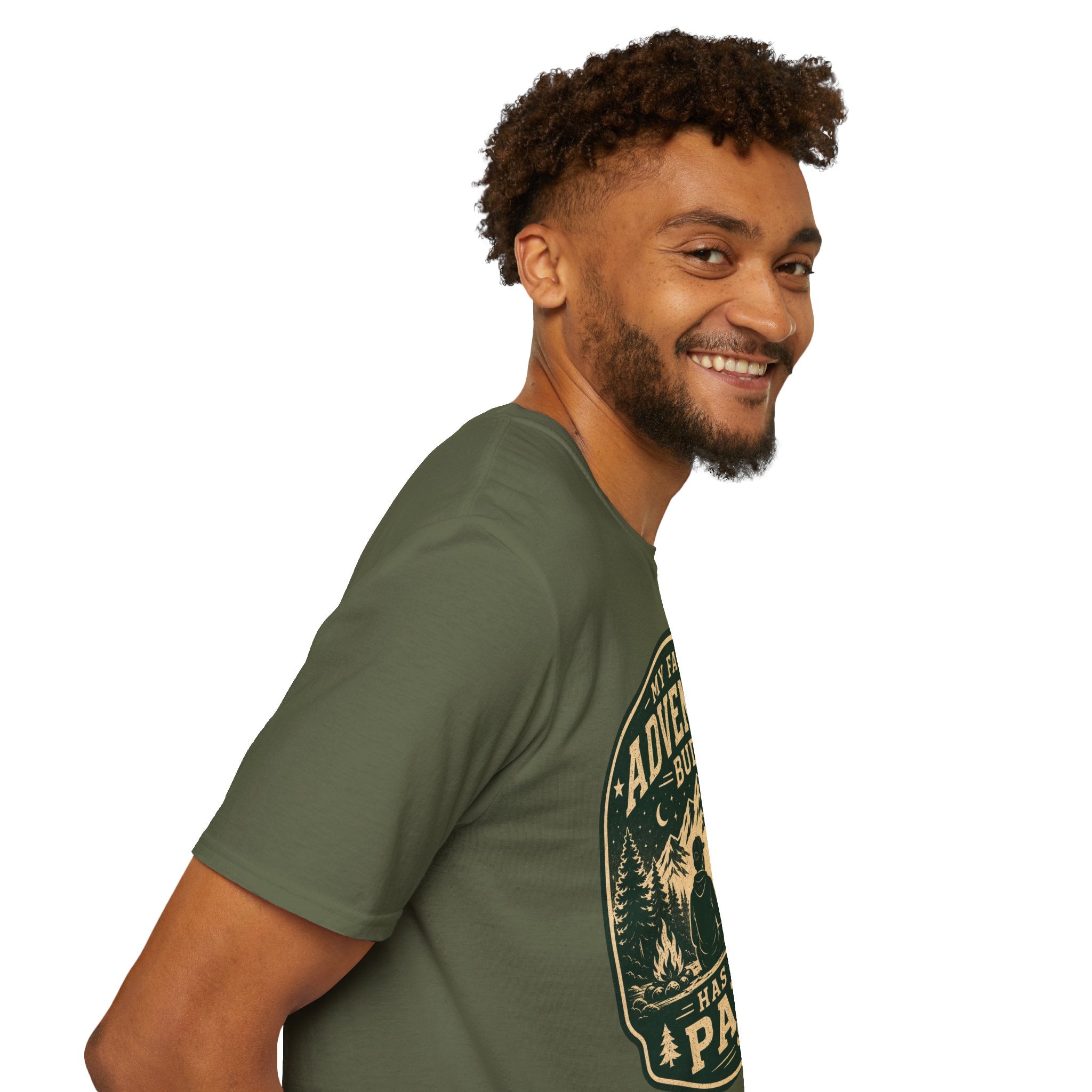 Copy of Unisex Softstyle My Favorite Adventure Has Paws T-Shirt