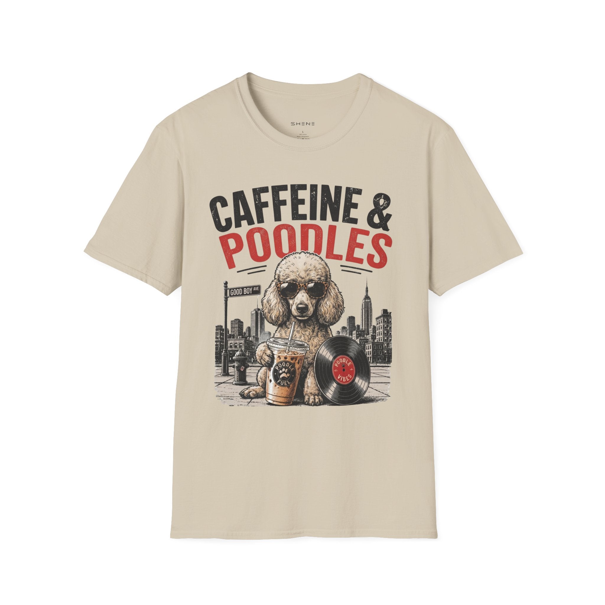 Unisex Softstyle Poodle T-Shirt