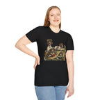 Copy of Copy of Copy of Copy of Unisex Softstyle r Pointer Library Four Dog T-Shirt