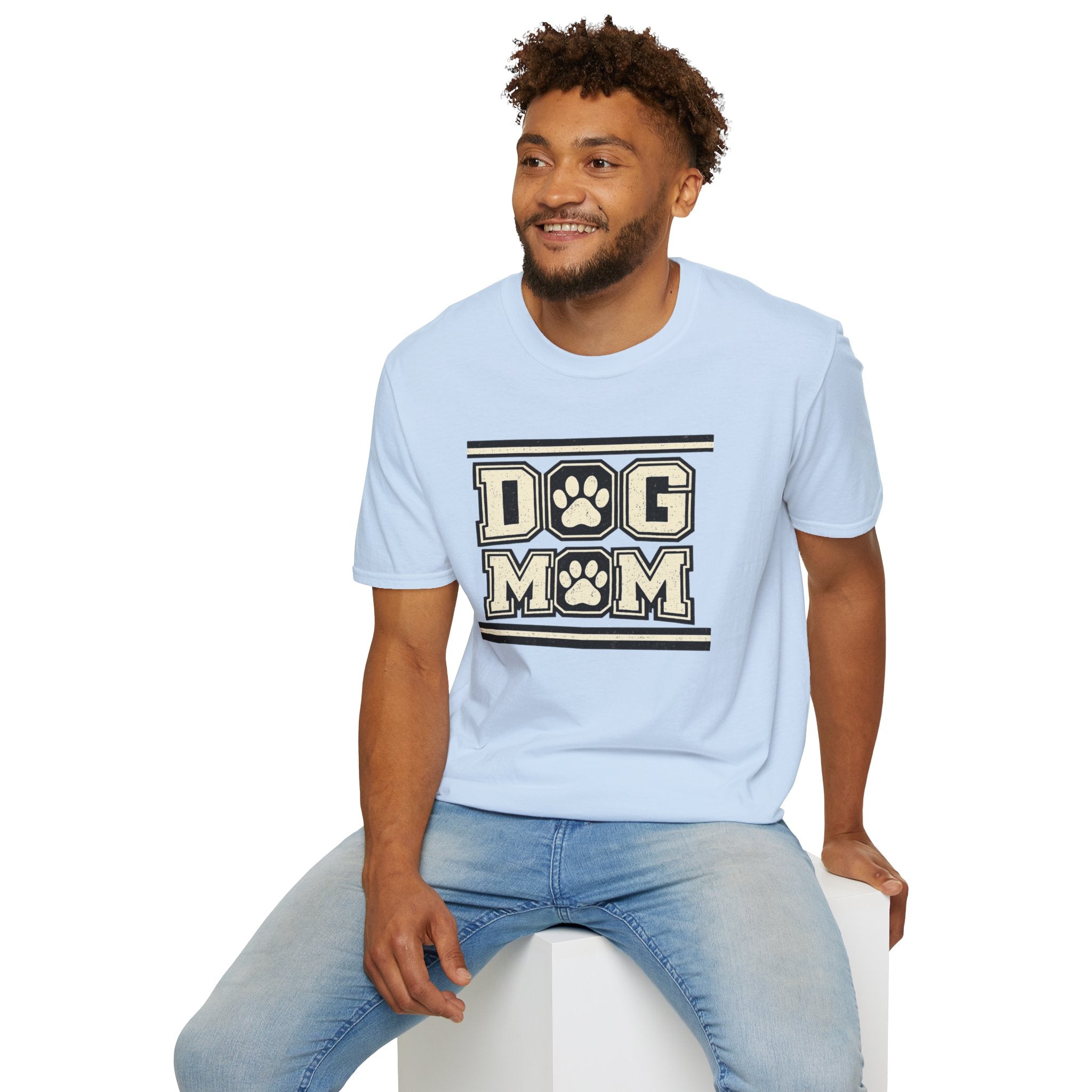 Copy of Copy of Unisex Softstyle Dog Mom T-Shirt