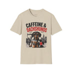 Unisex Softstyle Dachshund Caffeine Fuel T-Shirt